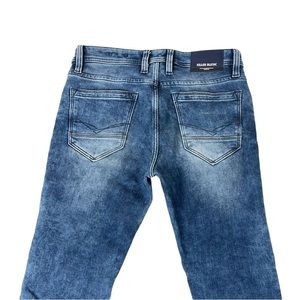 Denim Killer Blu Carrot Fit Mens Jeans Sz 34 Blue Prewash